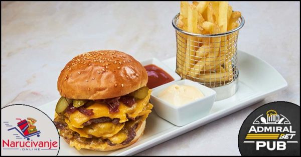 Smash burger triple
