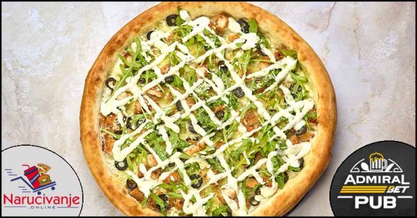 Chicken pizza 