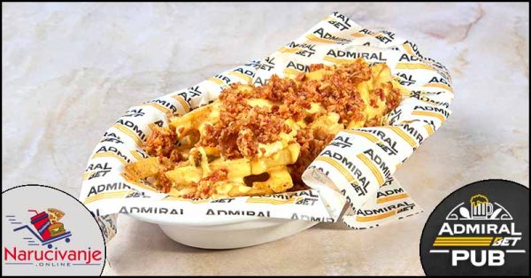 Cheese and Bacon pomfrit
