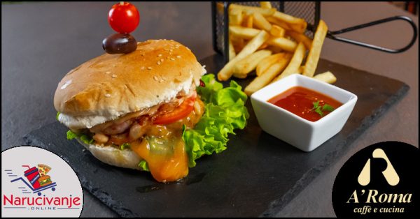 Bacon burger mini