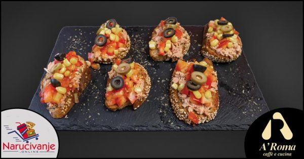Tuna brusketi
