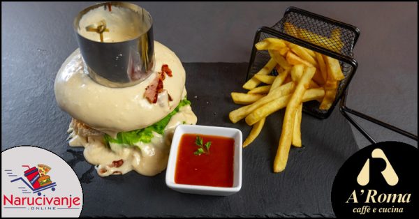 Aroma burger double normal