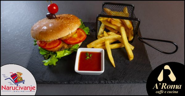 Chilli burger double mini