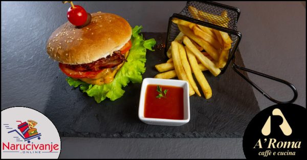Classic burger double mini