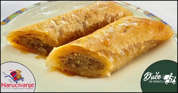 Evčetova baklava (2 komada)